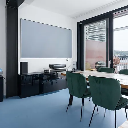 Modern With Balcony View & Workspace *